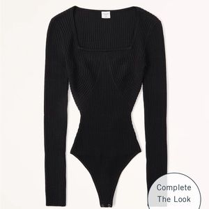 Abercrombie sweater bodysuit